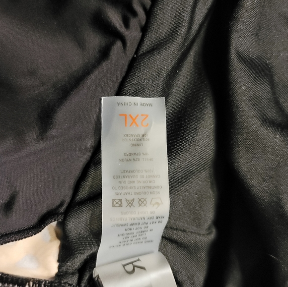 NWOT HALTER TANKINI TOP SKORT BOTTOM SET XXL - Picture 8 of 9